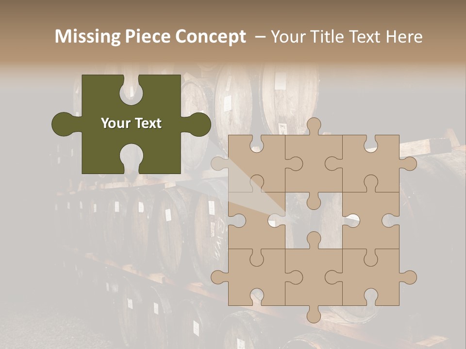 Liquor Store Winecellar PowerPoint Template