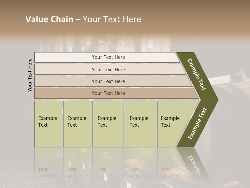 Liquor Store Winecellar PowerPoint Template