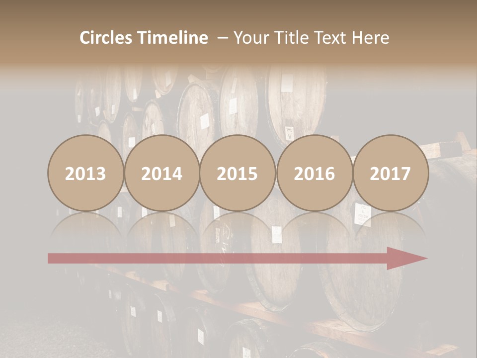 Liquor Store Winecellar PowerPoint Template