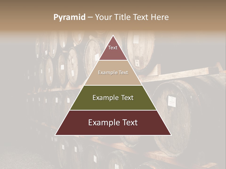 Liquor Store Winecellar PowerPoint Template