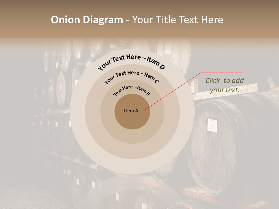 Liquor Store Winecellar PowerPoint Template