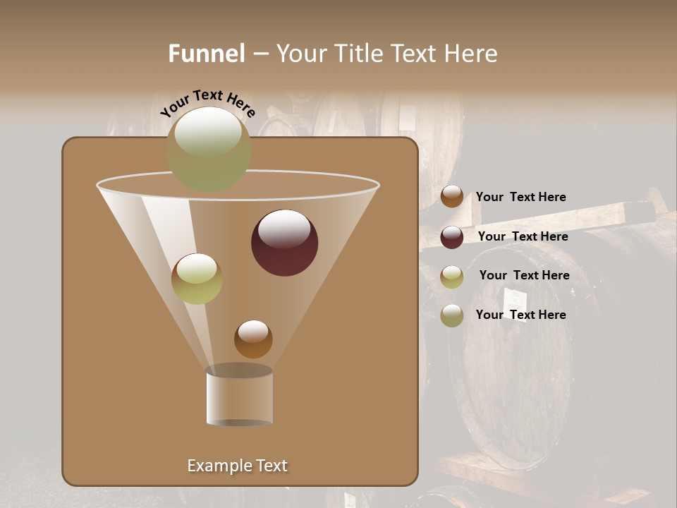 Liquor Store Winecellar PowerPoint Template