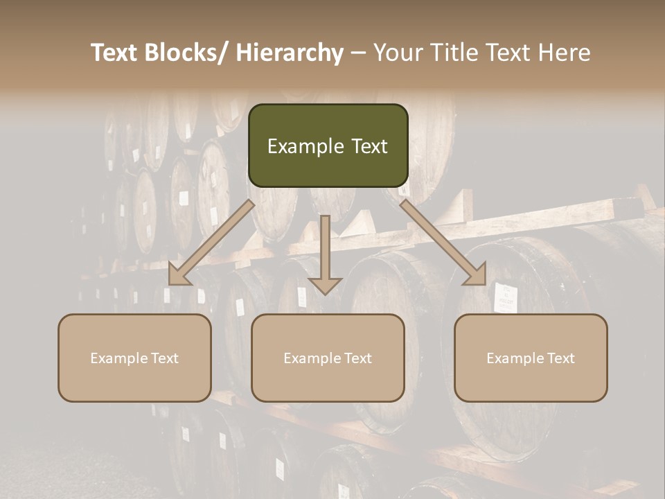 Liquor Store Winecellar PowerPoint Template