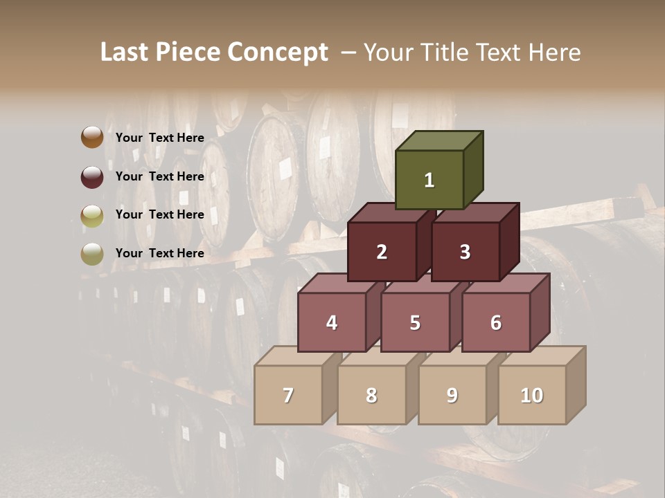 Liquor Store Winecellar PowerPoint Template