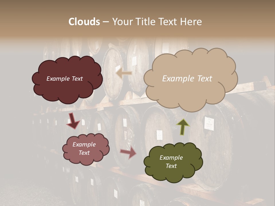 Liquor Store Winecellar PowerPoint Template