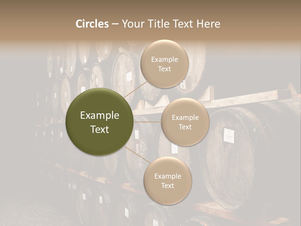 Liquor Store Winecellar PowerPoint Template