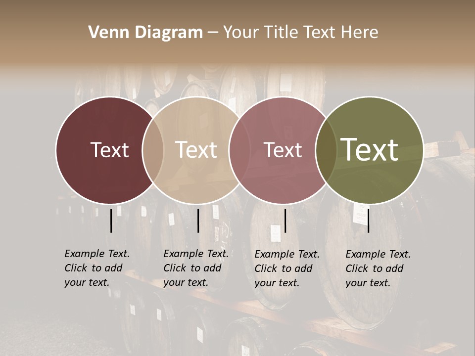 Liquor Store Winecellar PowerPoint Template