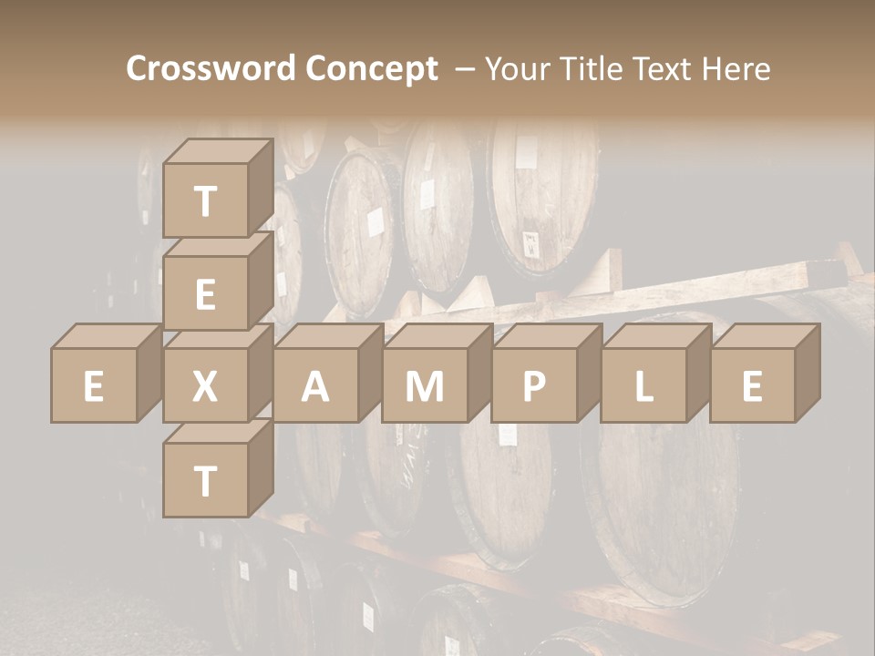 Liquor Store Winecellar PowerPoint Template