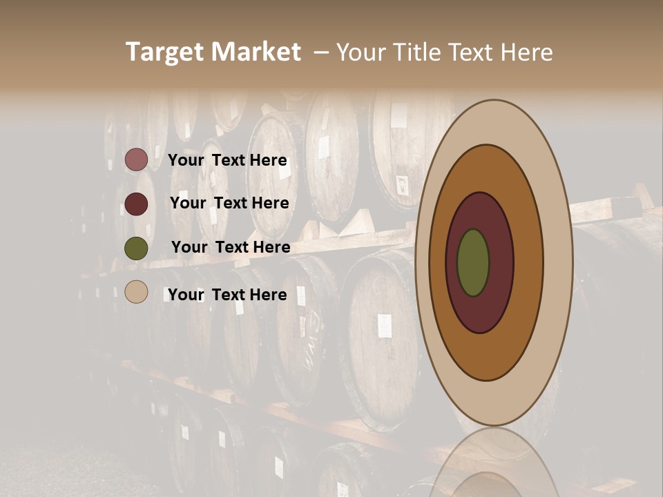 Liquor Store Winecellar PowerPoint Template