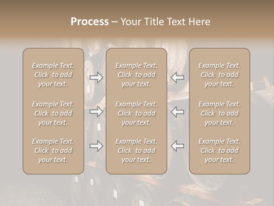 Liquor Store Winecellar PowerPoint Template