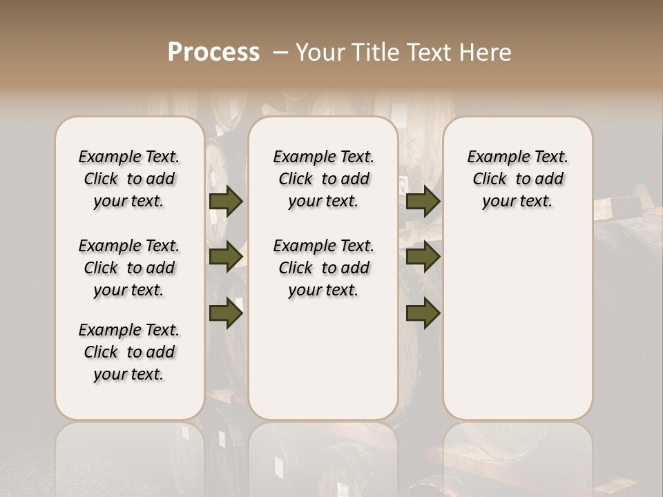 Liquor Store Winecellar PowerPoint Template