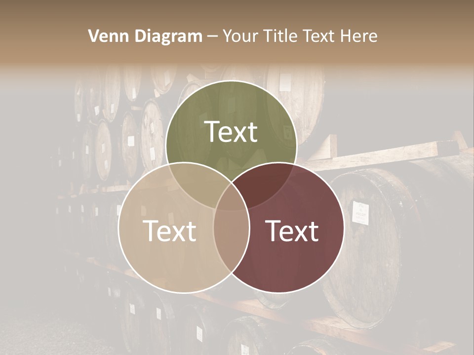 Liquor Store Winecellar PowerPoint Template