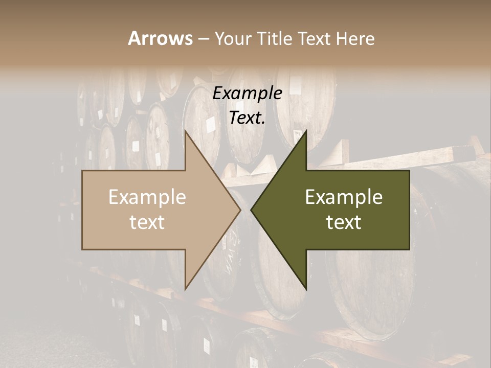 Liquor Store Winecellar PowerPoint Template