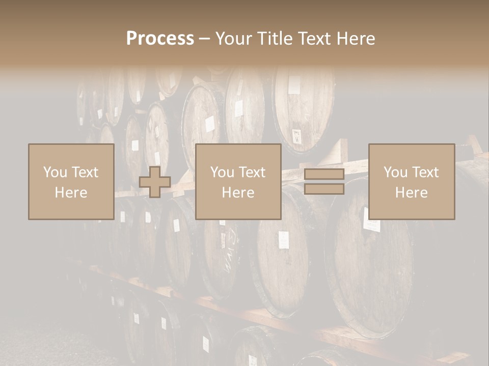 Liquor Store Winecellar PowerPoint Template