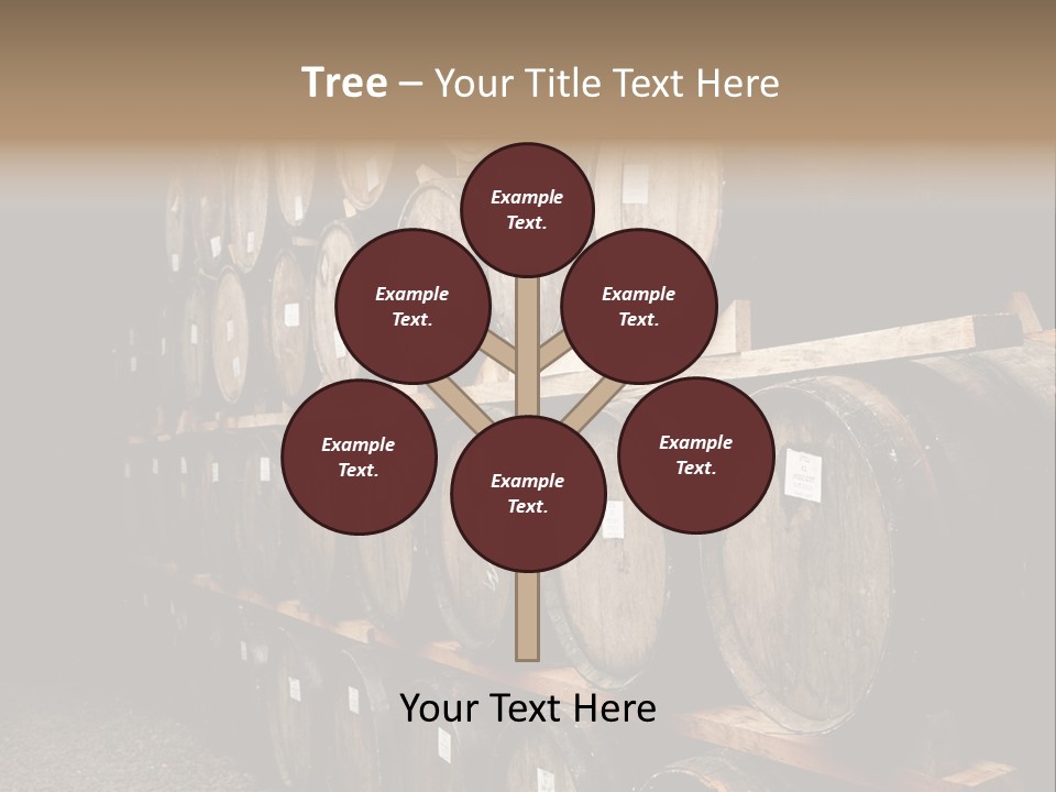 Liquor Store Winecellar PowerPoint Template