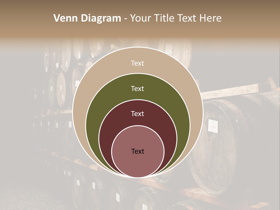 Liquor Store Winecellar PowerPoint Template
