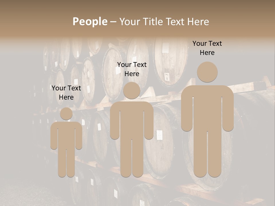 Liquor Store Winecellar PowerPoint Template