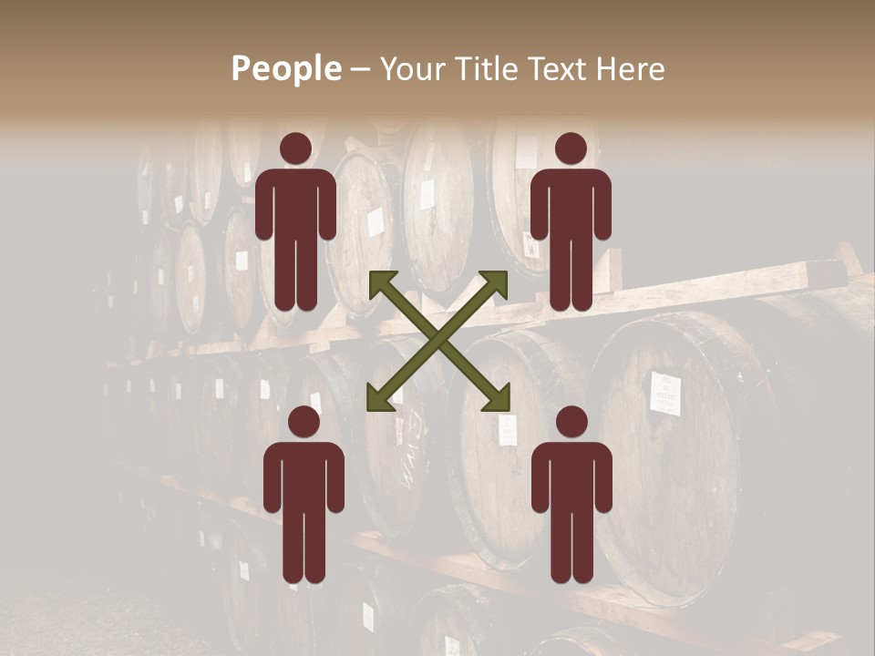 Liquor Store Winecellar PowerPoint Template