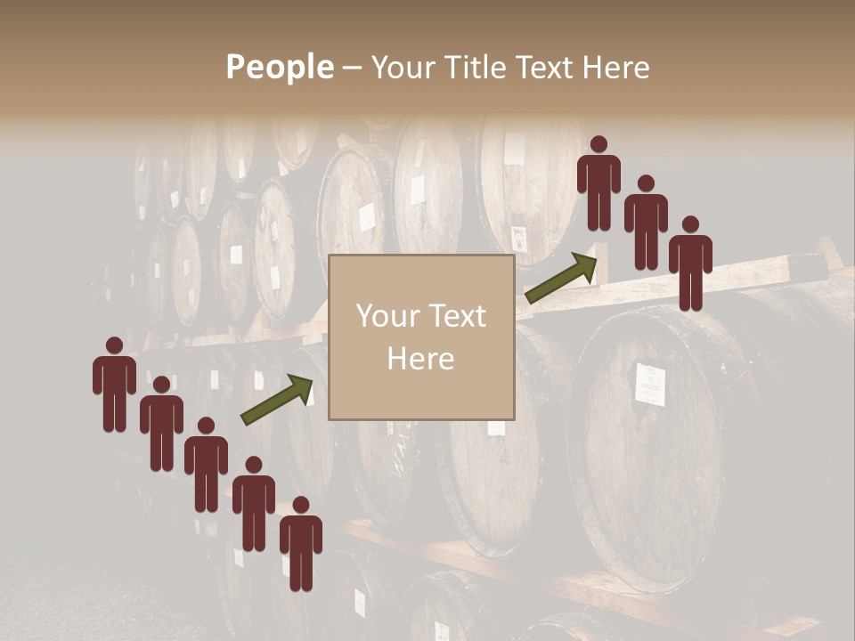 Liquor Store Winecellar PowerPoint Template