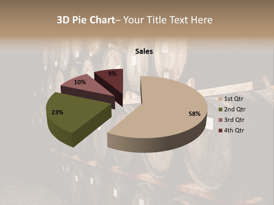 Liquor Store Winecellar PowerPoint Template