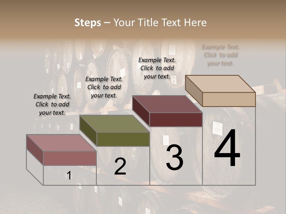 Liquor Store Winecellar PowerPoint Template