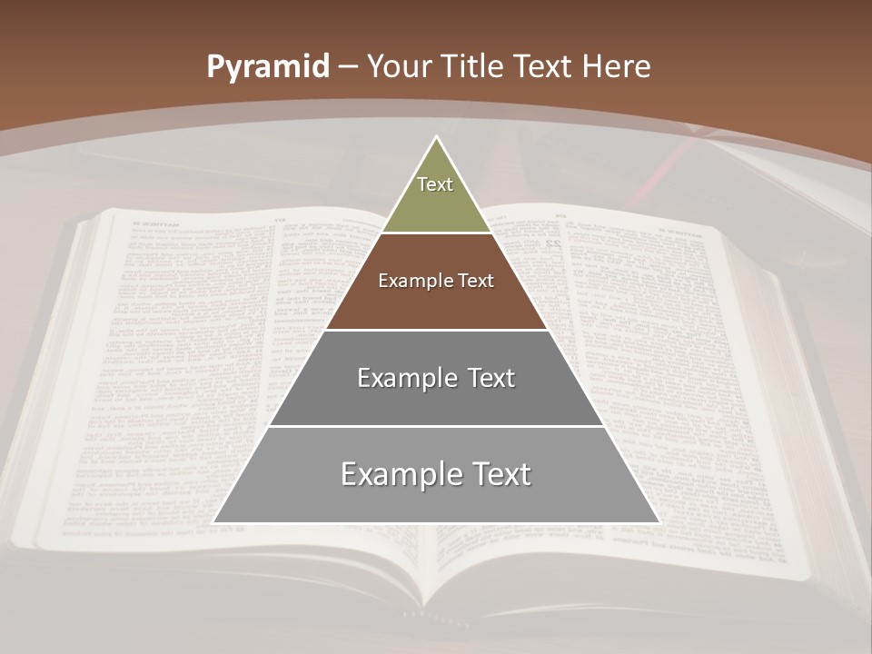 One Christian Wood PowerPoint Template