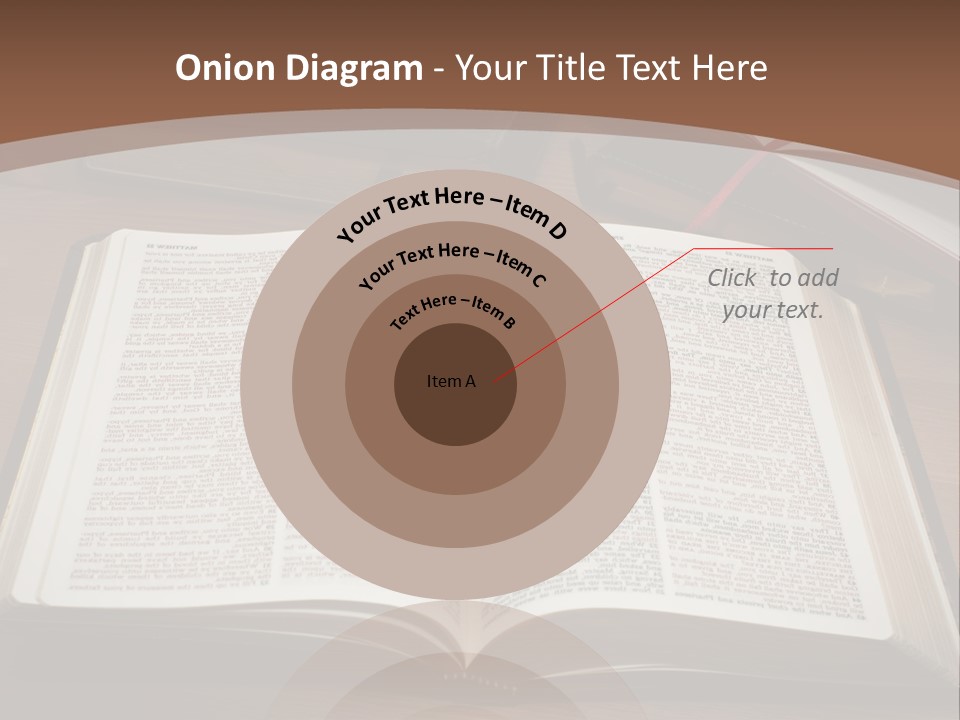 One Christian Wood PowerPoint Template