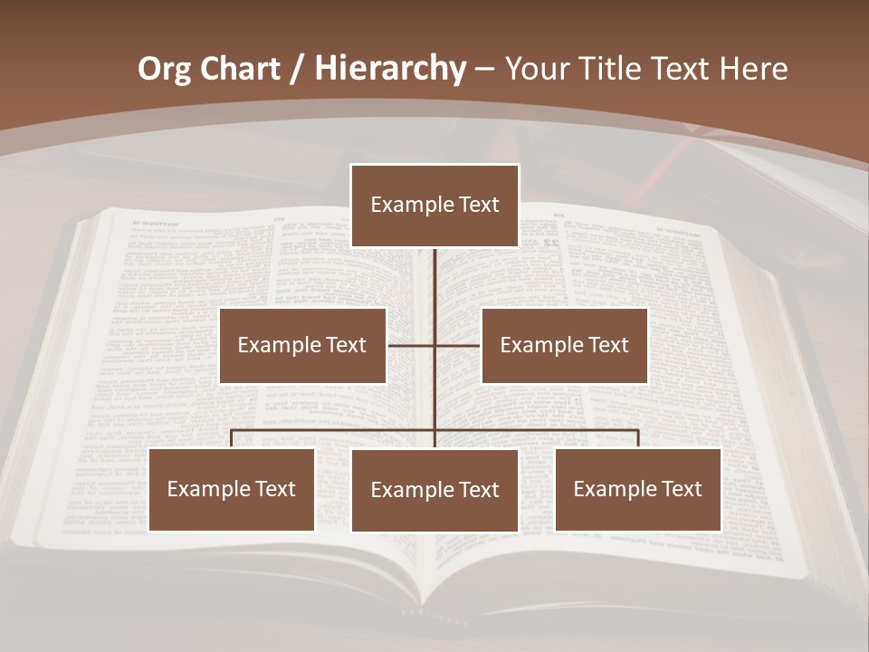 One Christian Wood PowerPoint Template