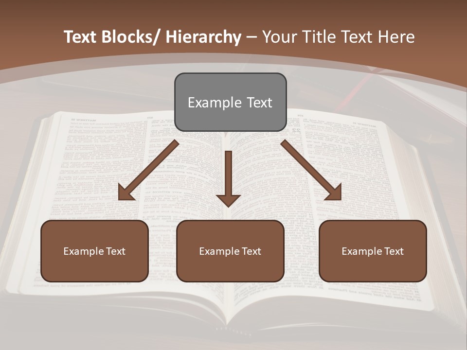 One Christian Wood PowerPoint Template