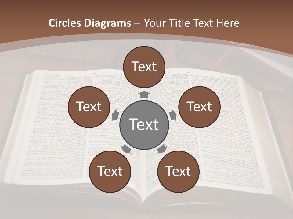 One Christian Wood PowerPoint Template