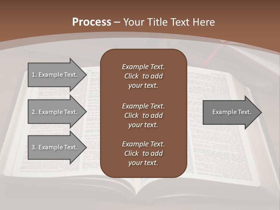 One Christian Wood PowerPoint Template