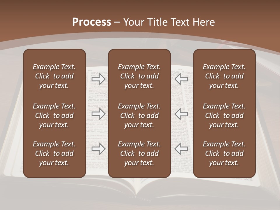 One Christian Wood PowerPoint Template