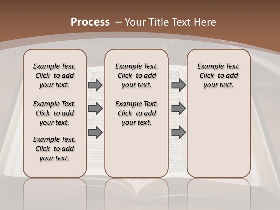 One Christian Wood PowerPoint Template