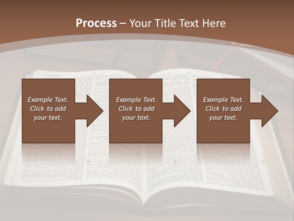 One Christian Wood PowerPoint Template