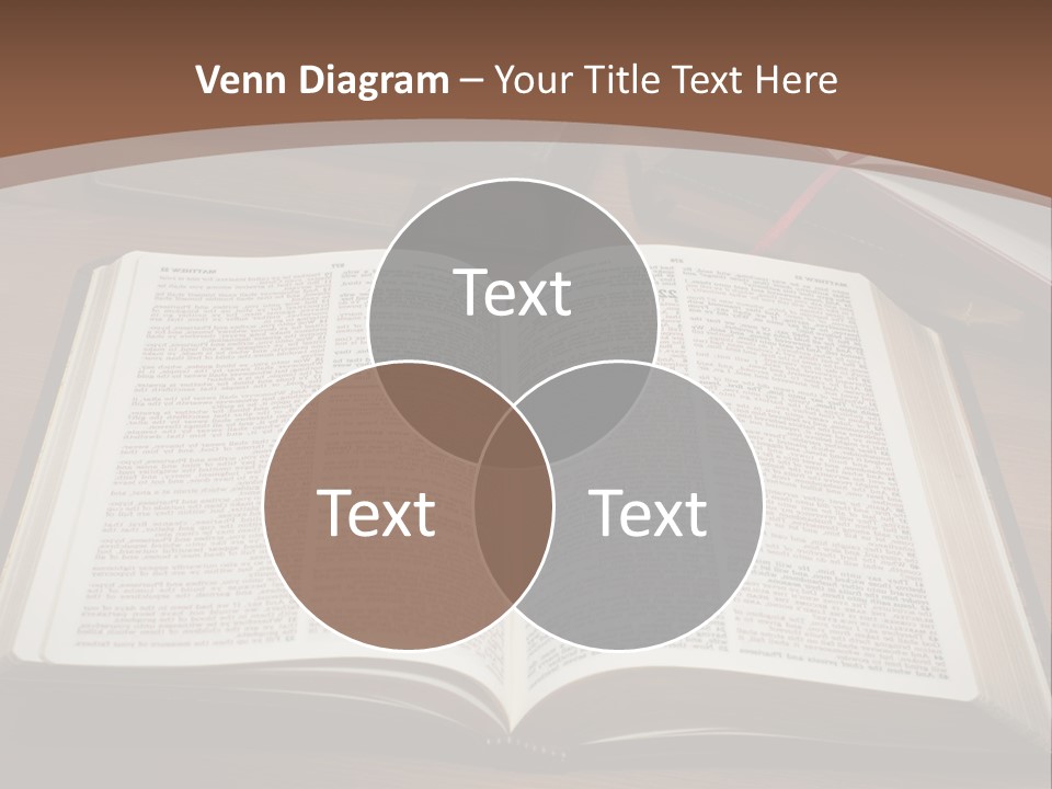 One Christian Wood PowerPoint Template