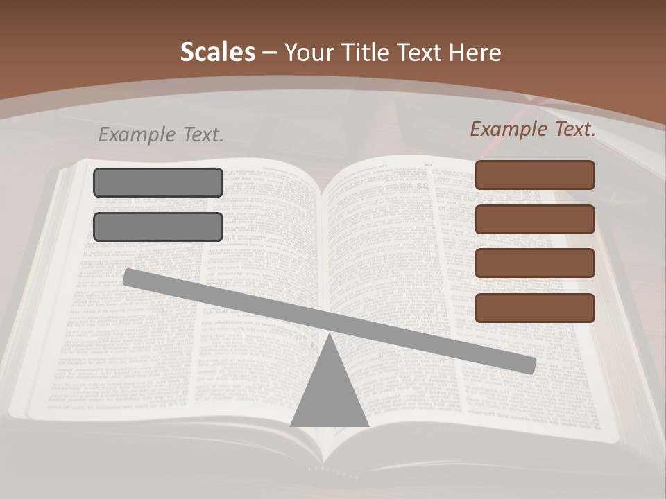 One Christian Wood PowerPoint Template