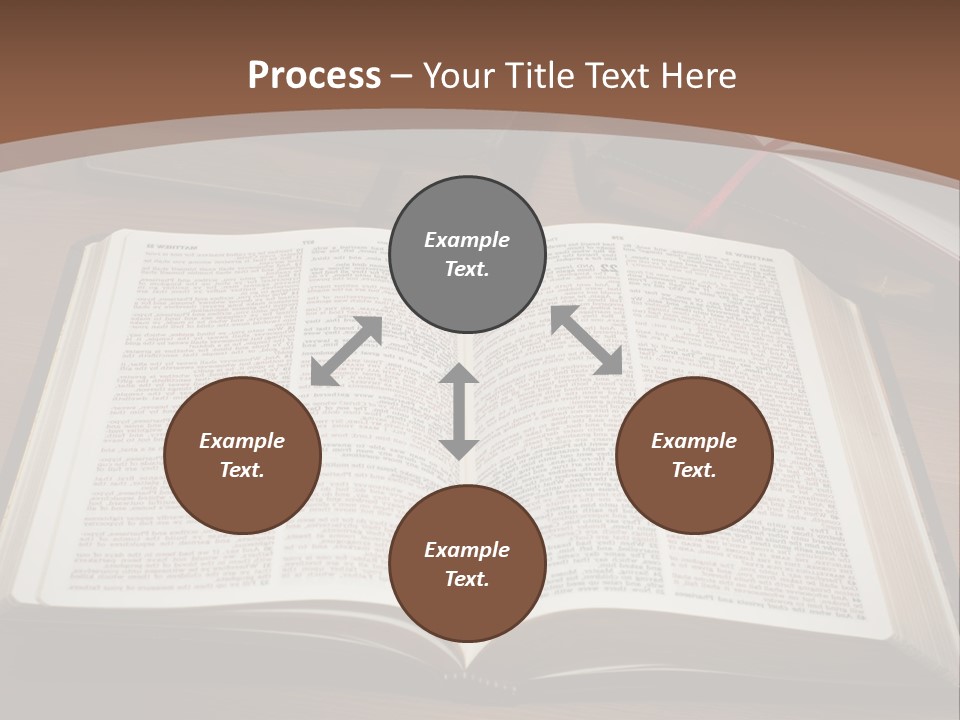 One Christian Wood PowerPoint Template