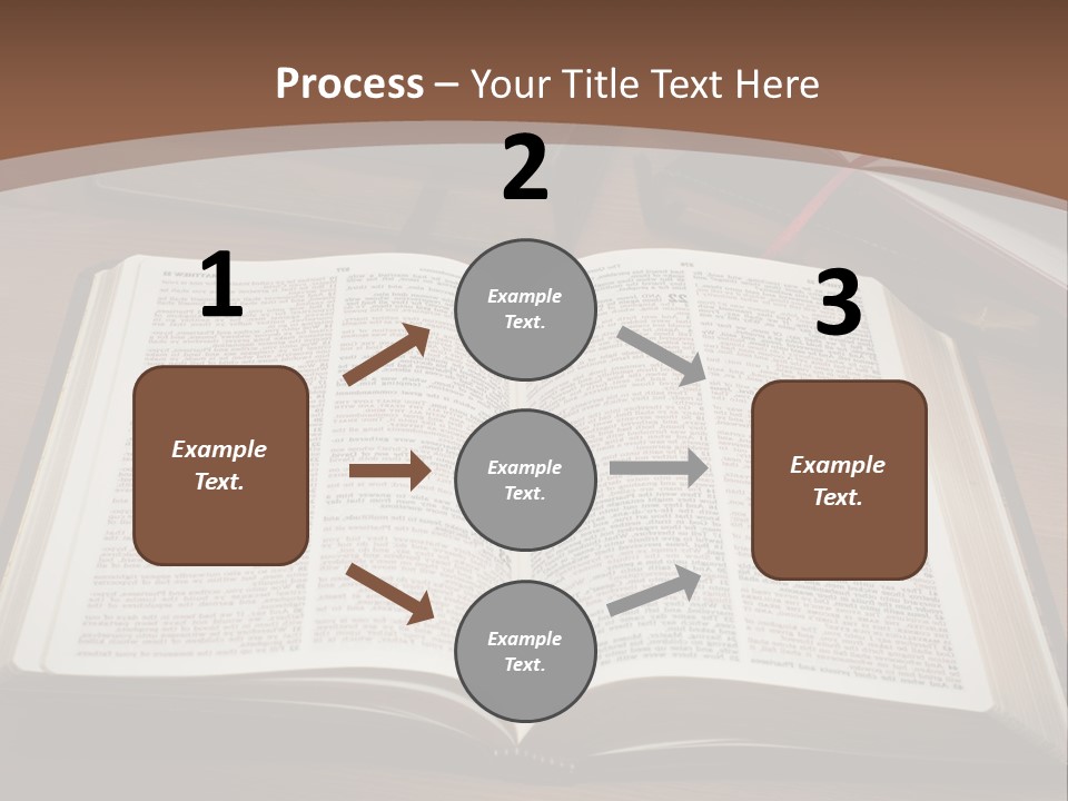 One Christian Wood PowerPoint Template