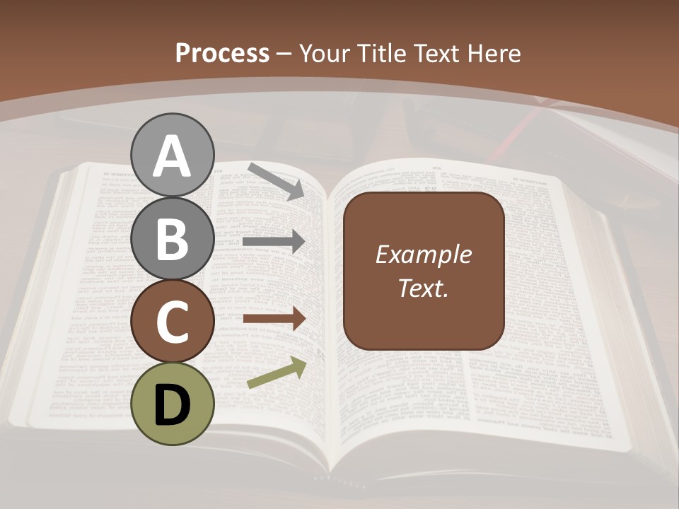 One Christian Wood PowerPoint Template