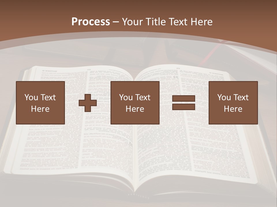 One Christian Wood PowerPoint Template