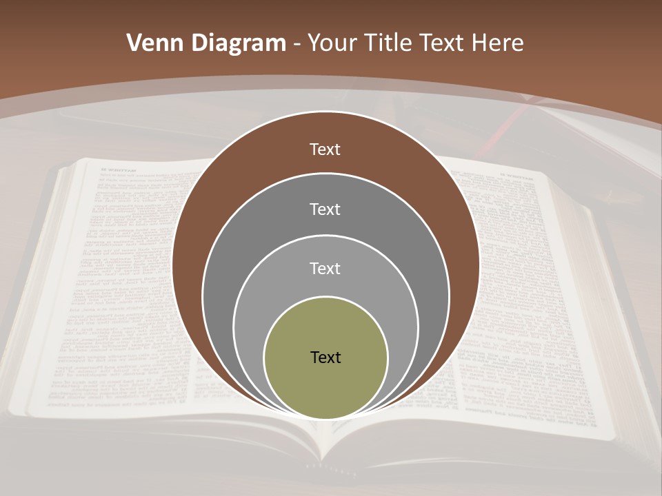 One Christian Wood PowerPoint Template