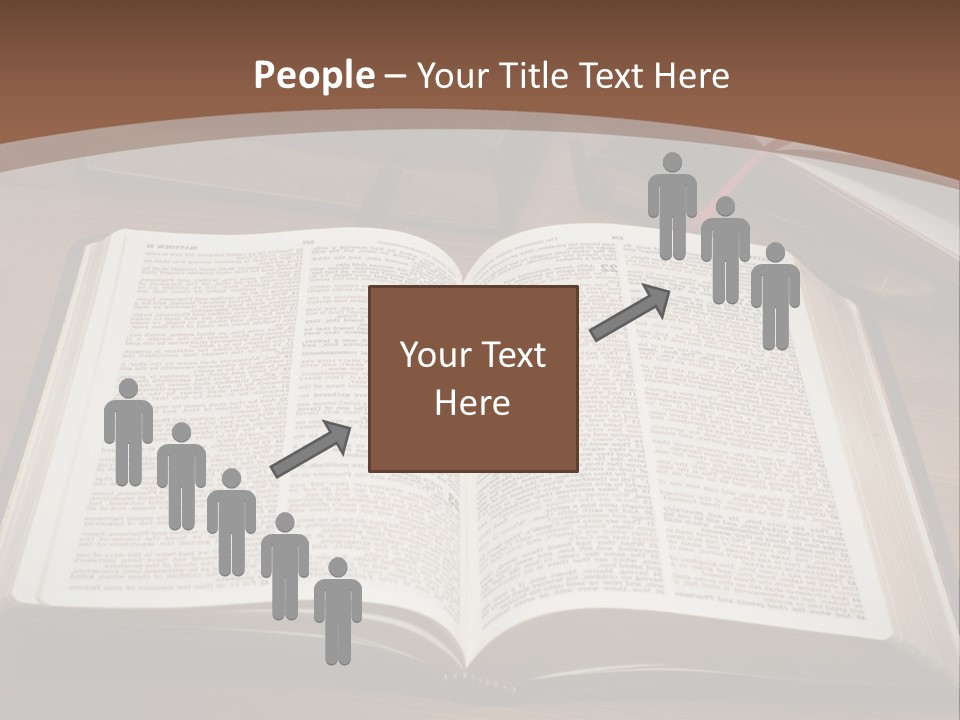 One Christian Wood PowerPoint Template