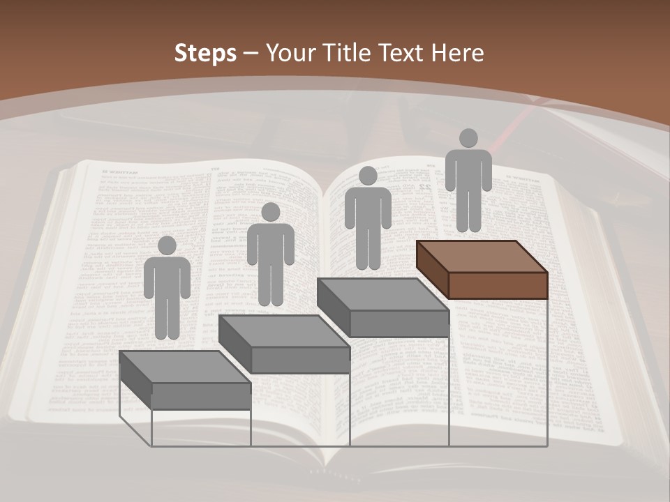 One Christian Wood PowerPoint Template