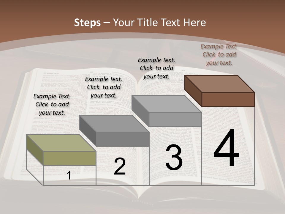 One Christian Wood PowerPoint Template