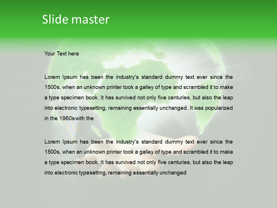 Shine Environment Friendly PowerPoint Template