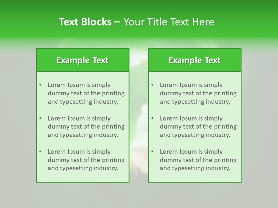 Shine Environment Friendly PowerPoint Template