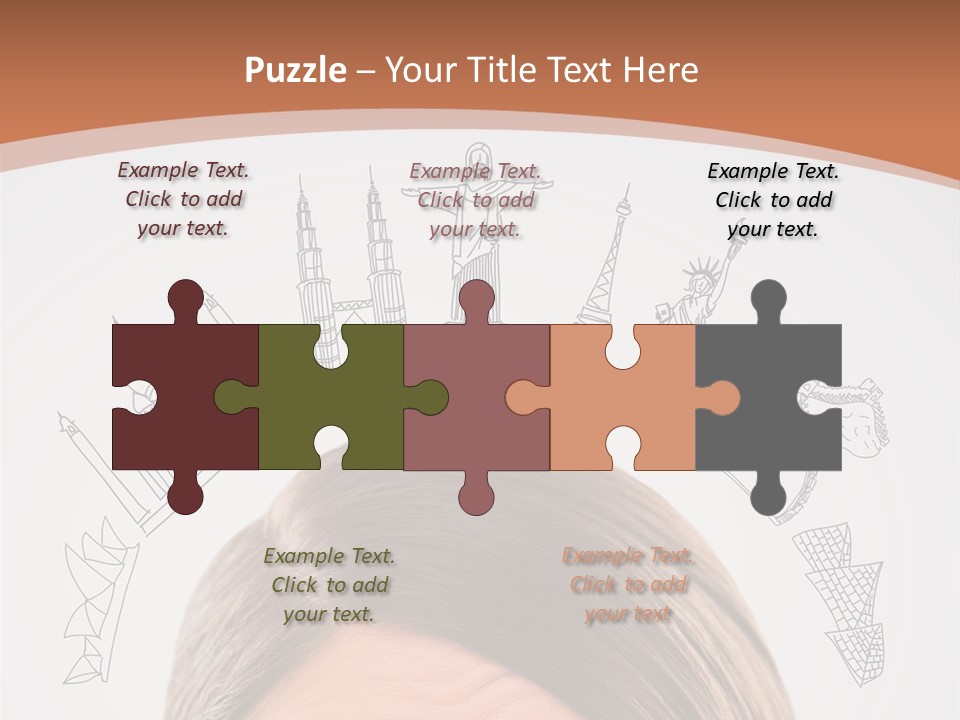 Downtown Timelife New York City PowerPoint Template