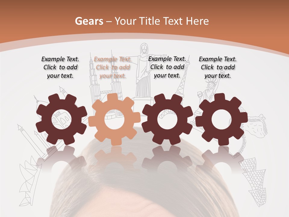 Downtown Timelife New York City PowerPoint Template