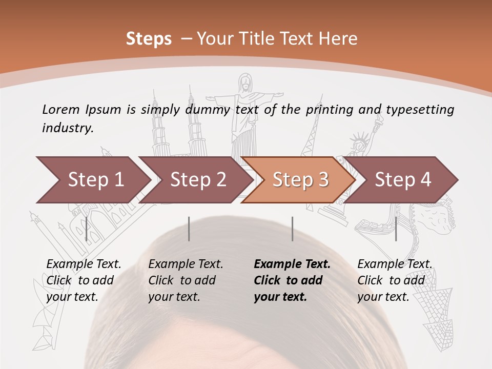 Downtown Timelife New York City PowerPoint Template
