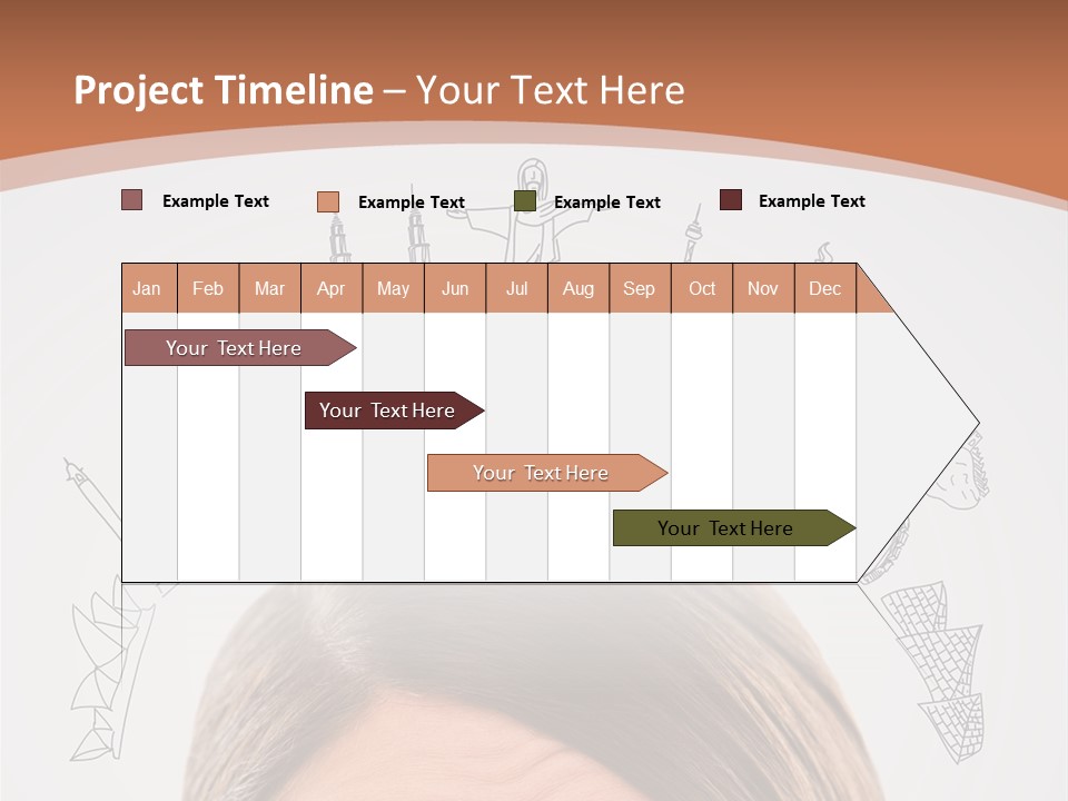 Downtown Timelife New York City PowerPoint Template